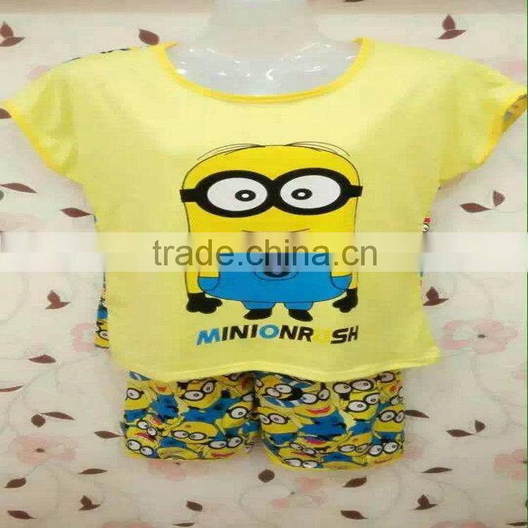 1.42USD Factory New Design Wholesale Ladies Lady Printed Sexy Cotton Assorted Designs Ladies Sexy Short Pajamas ( kckttz015)