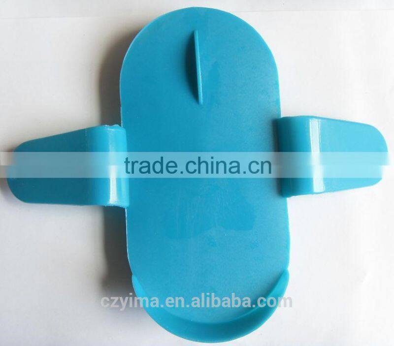 plastic horse curry comb/curry brush/horse grooming