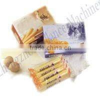 Multi-function pillow type horizontal packaging machine for sandwiches, biscuits, cookies