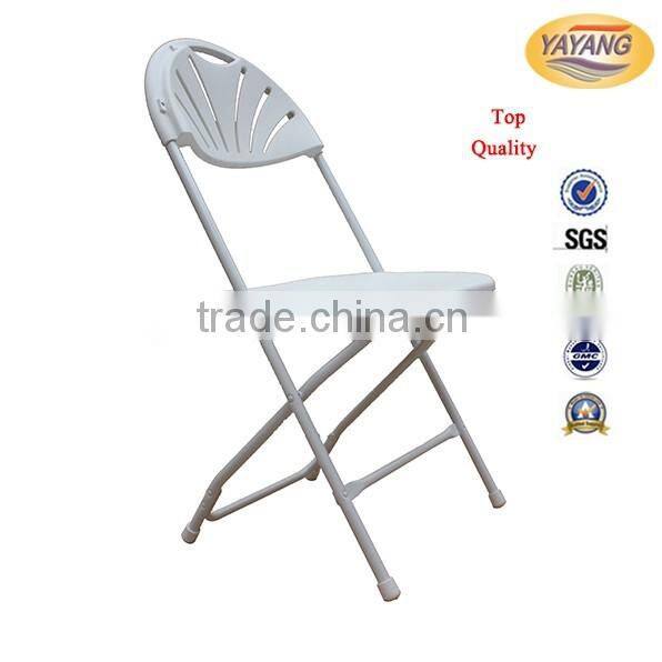 Foshan high quality white folding resin wedding and event chair for sale