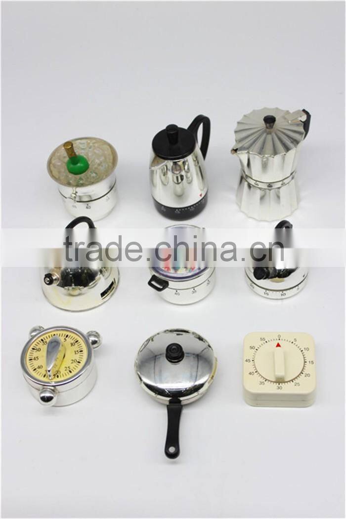 Wholesale Colorful cheap unique machine custom metal ABS novelty Kitchen Timer