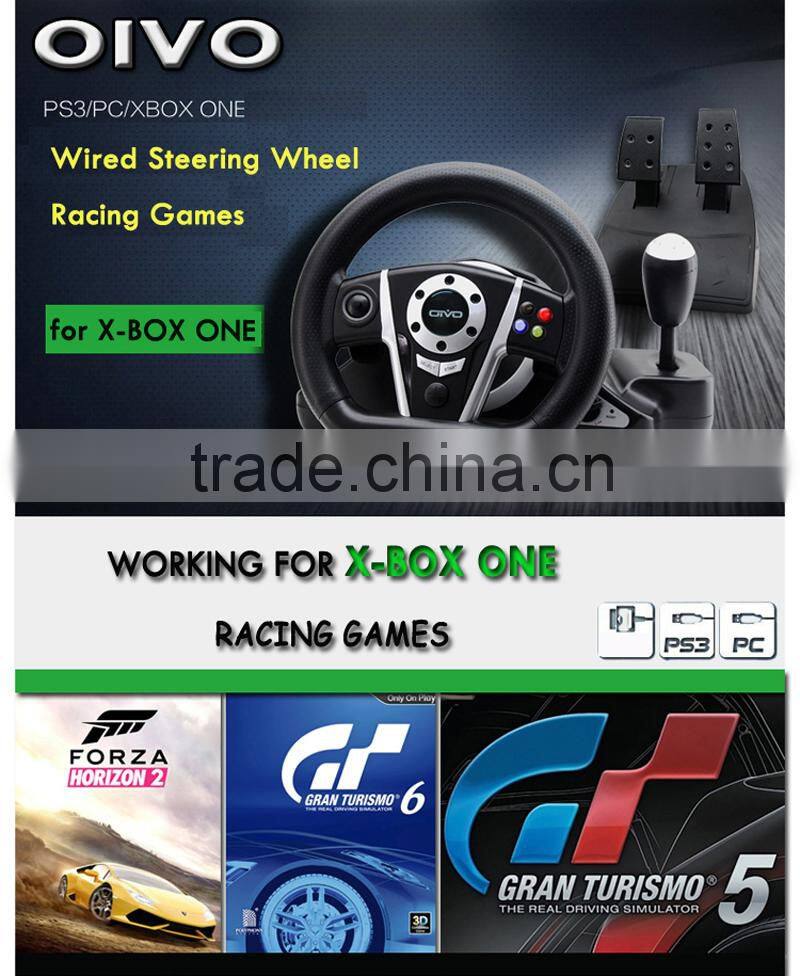 Wholesale racing wheel with vibration, vibration racing wheel, racing wheel for xbox one