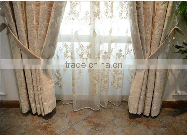 Fashion new quality best sale polyester oem elegant window curtain