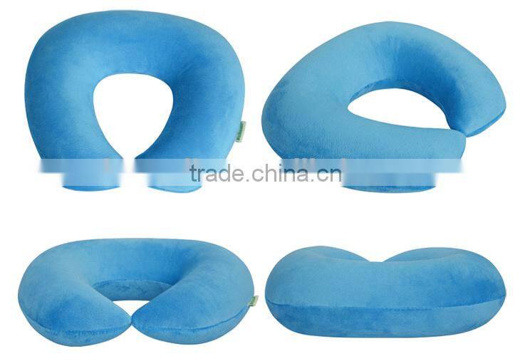 Lovely design colorful type hot selling j pillow travel pillow