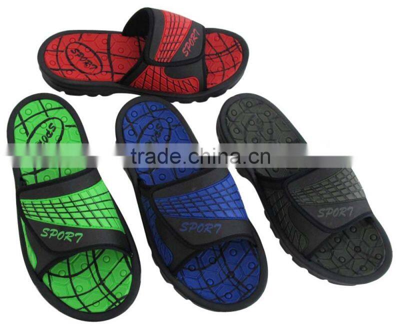velcro slippers, men velcro slippers, high quality velcro slippers
