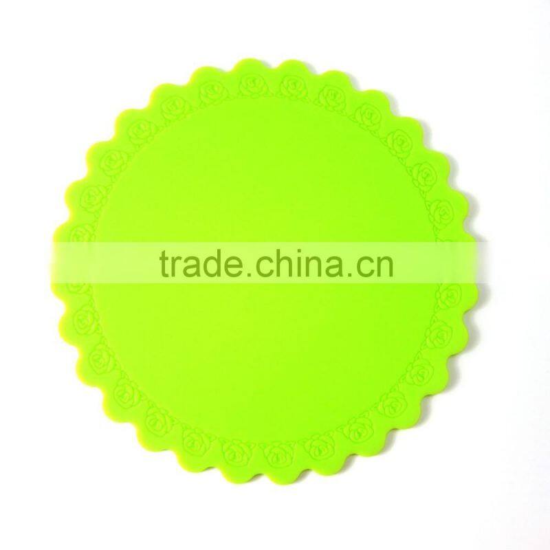 Hot Sale Amazon Silicone Cup Holders/Silicone Mat/Coaster/Silicone Cup Pad