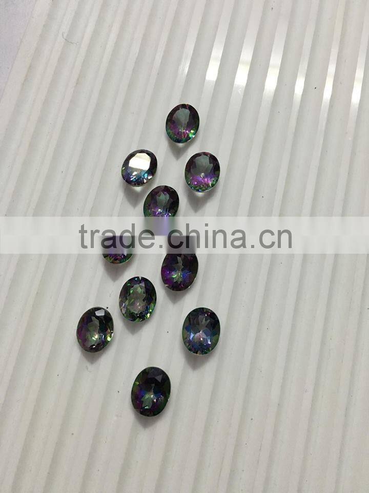 Mystic Topaz Oval shape Gemstones