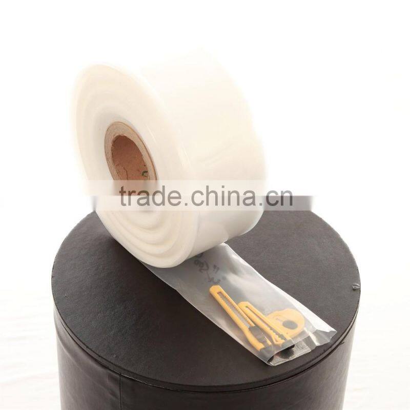 Environmental clear layflat tubing plastic