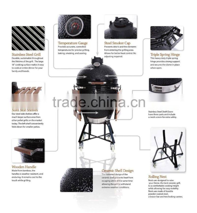 PHAROS Joe serie ceramic bbq