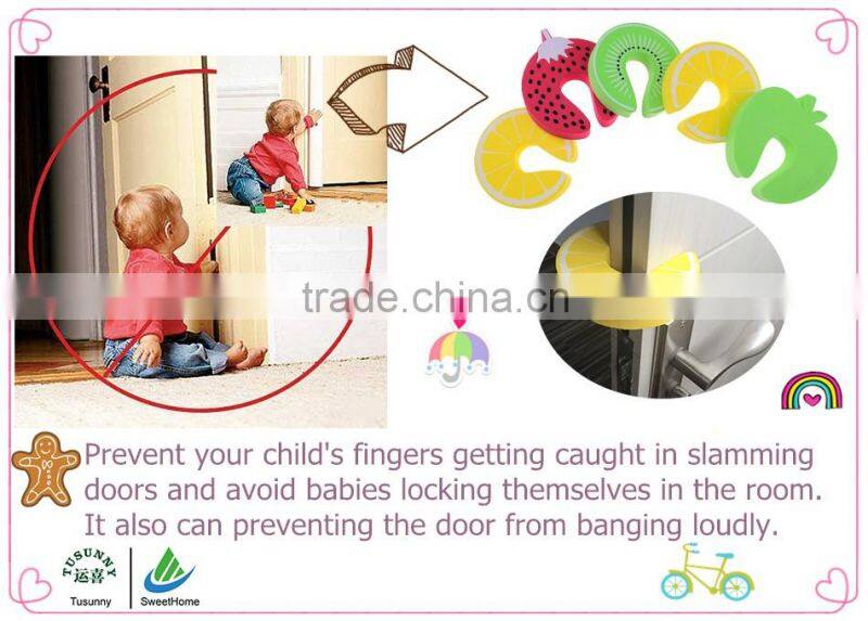 Child safety door guard/EVA door stopper/baby safety products