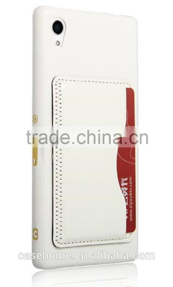 Brown Back Cover For Sony Xperia E4 Back Flip Leather Cover Case