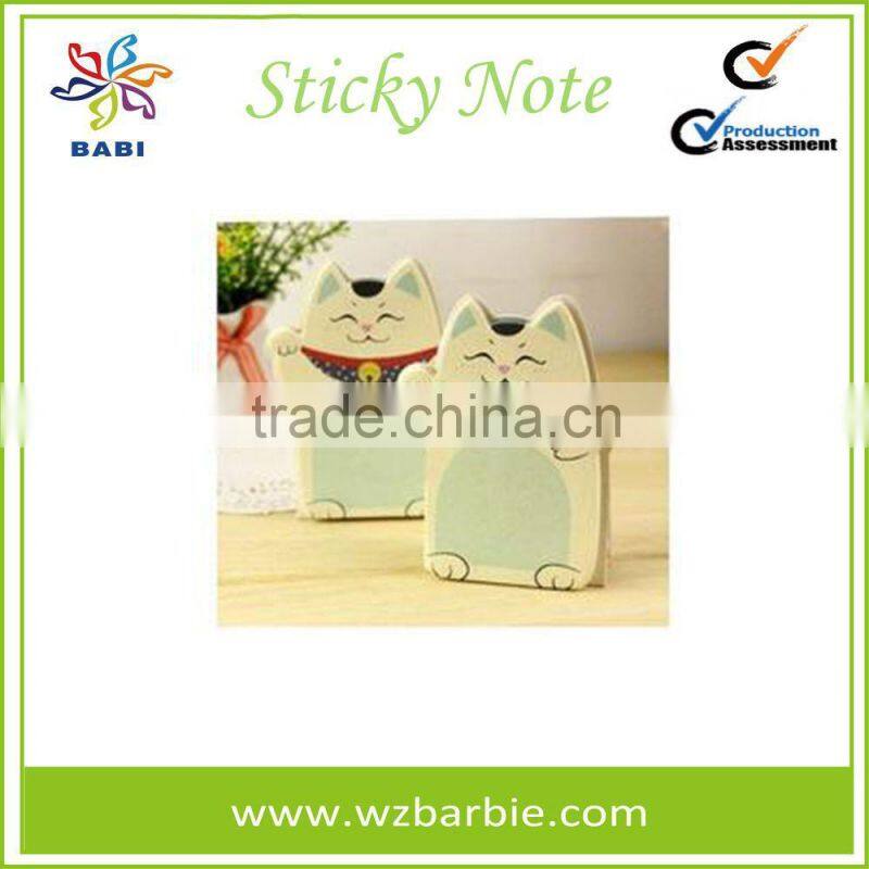 Promotion Eco-friendly Cute Animal Sticky Notes