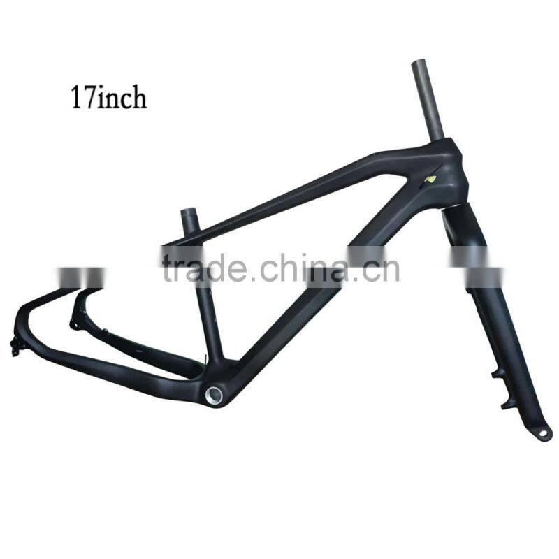 2016 26ER carbon fat bike frame SN02 rear 190mm fatbike frame Snow bike frame