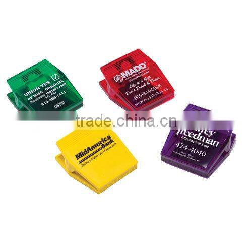 Custom Logo Office Memo Clip with magnetic