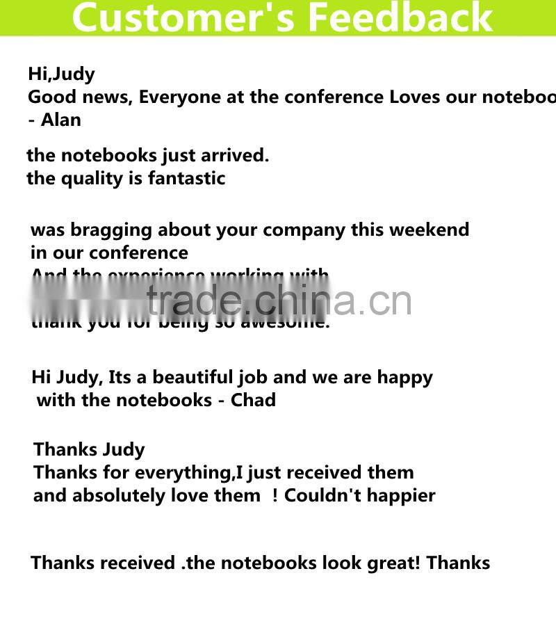 Top Quality Cheap Custom genuine leather cover executive notebook