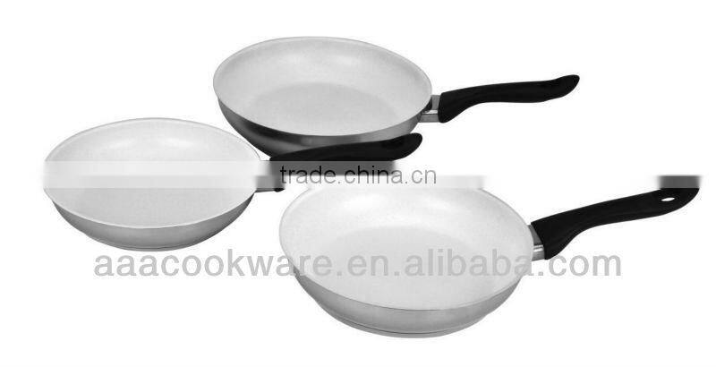 Colorful 304 stainless steel non stick cookware