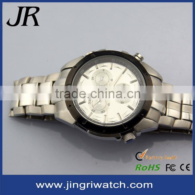 high quality siver automatic 10ATM water resistant curren brand wrist watch