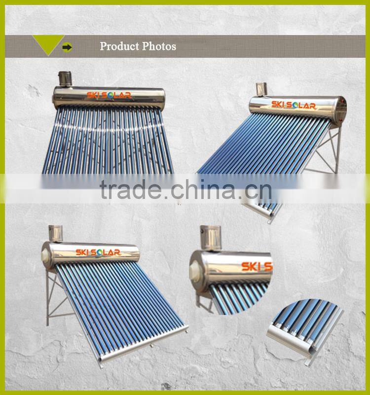 160l non-pressurized solar water heaters