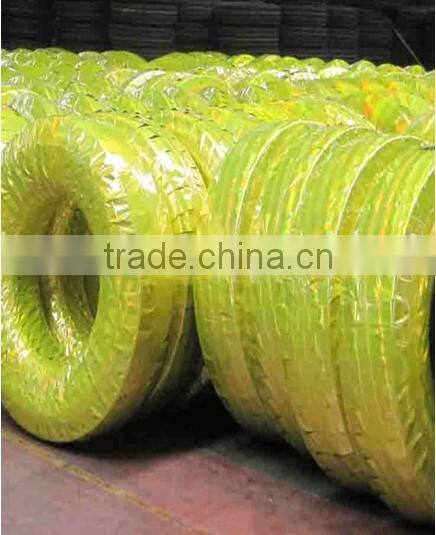 China Alibaba natrual rubber forklift tire, pneumatic solid tyre