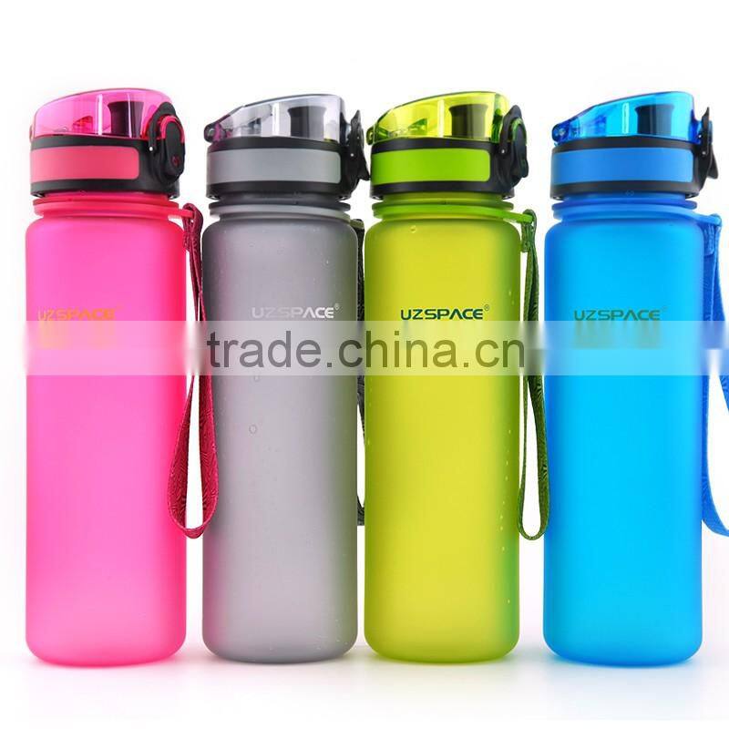 LFGB FDA 600ml Tritan BPA free food safe pe sport bottle