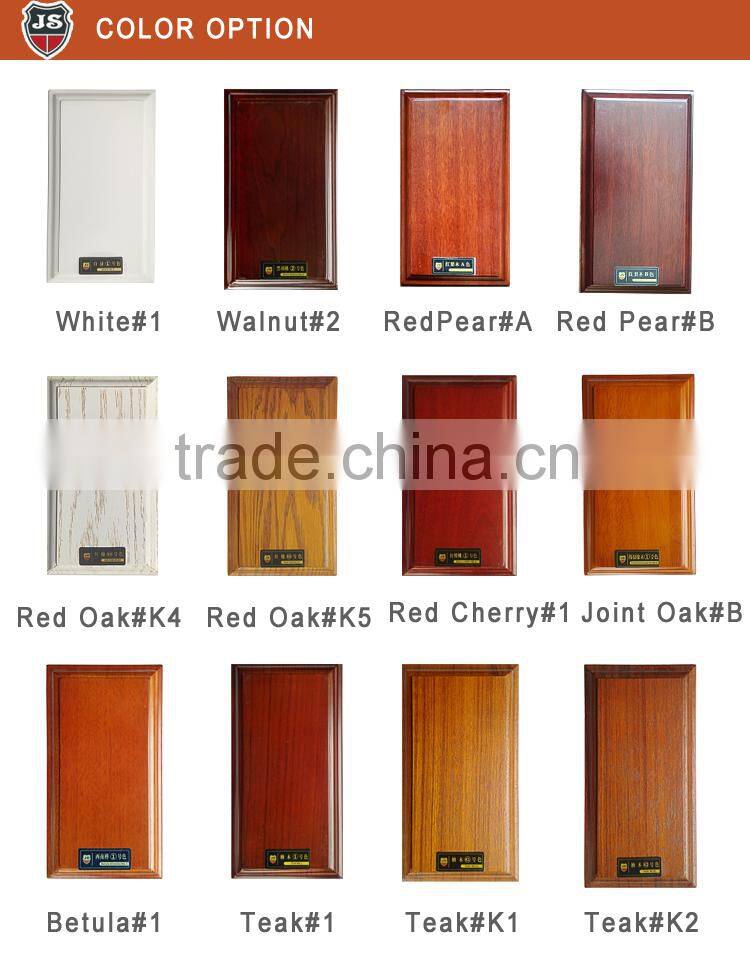 china new design single swing door two color smooth surface solid wood door image for interior