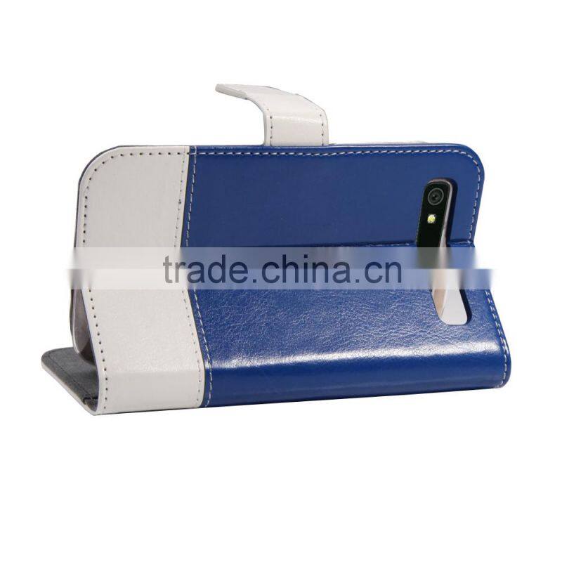 PU leather mobile phone case for Blackberry Q20