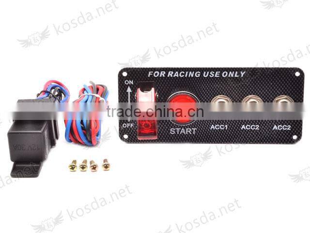 Type-B racing toggle switch panel,automotive toggle switch panel