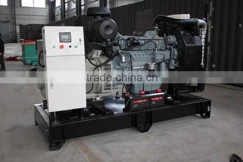 160kw 200kva diesel open generator set with Deutz engine