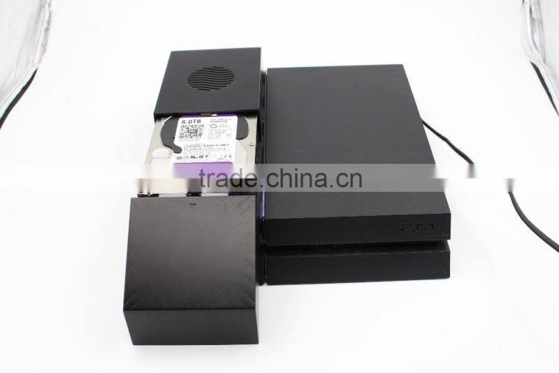 High quality case for PS4 console/ compatible with internal hdd 3.5