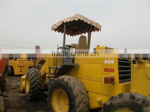 Japan The Best-Selling Brand Used WA100 Wheel Loader