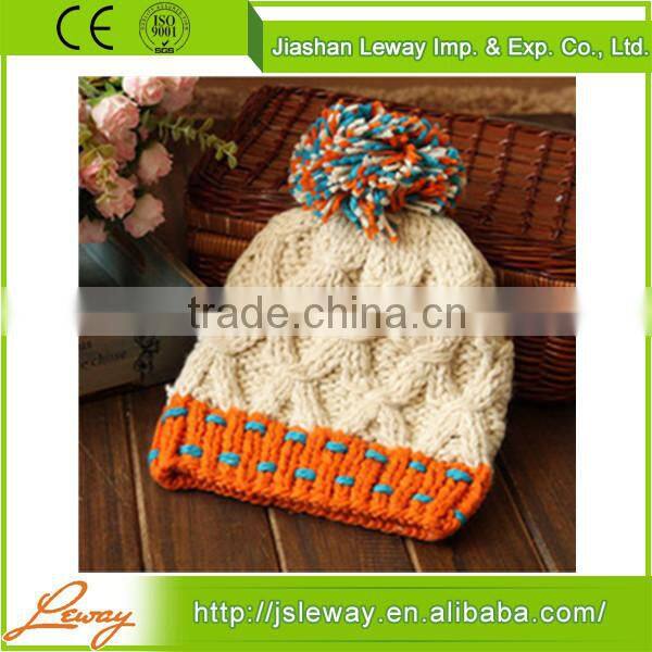 OEM High Quality China Sale Knitted Jacquard Woven Beanie Winter Hats