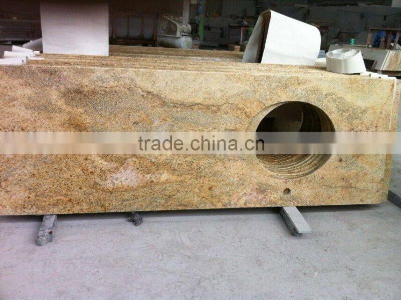 Granite countertop display worktop