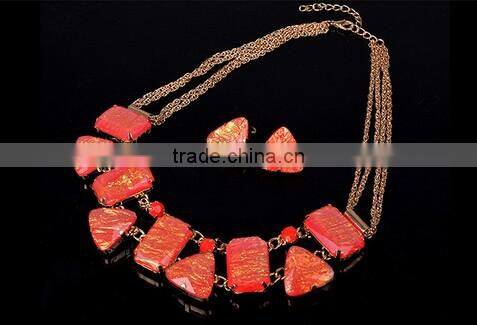 >>>>Lady's New elegant costume beads jewelry set/