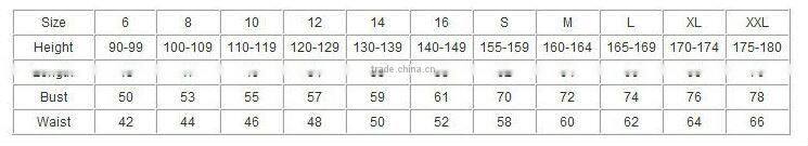 kids dance leotards with chiffon skirt SL044