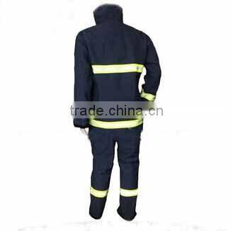 2002 Type protective clothing for fire fighter,Factory direct sale CE Firemen Fire Fighting Protective Suit manufacturer