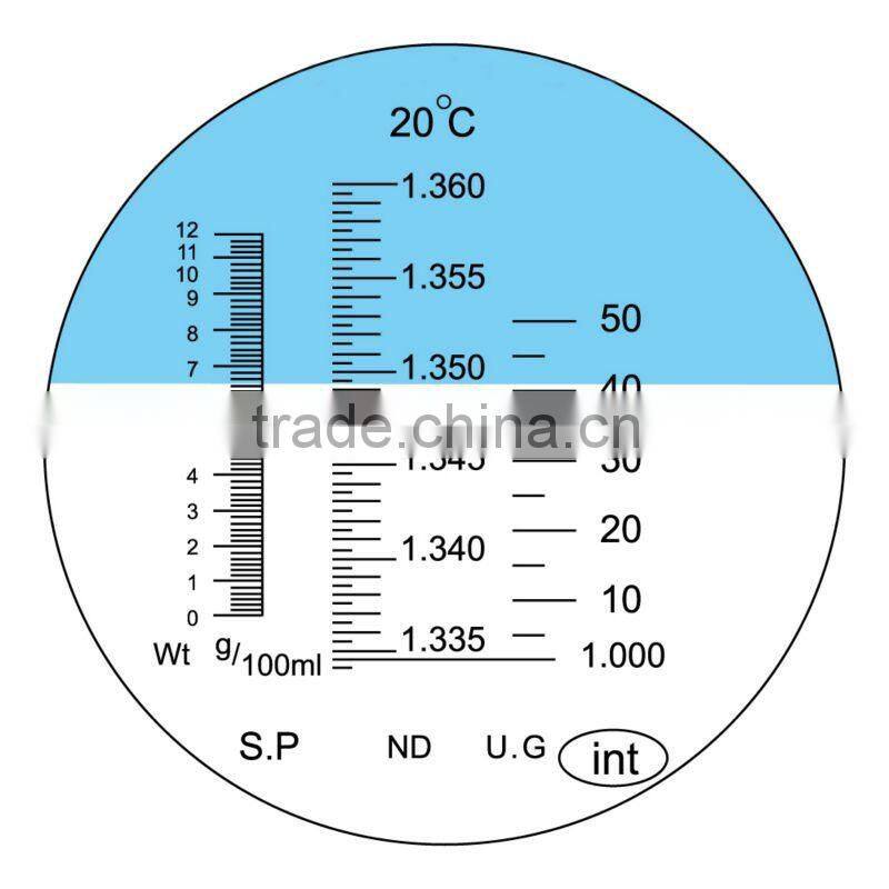 New Clinical Veterinary Serum Protein Urine SG Refractometer