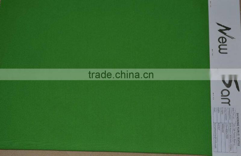 Rayon Viscose Nylon Spandex Plain Dyed knitting fabric