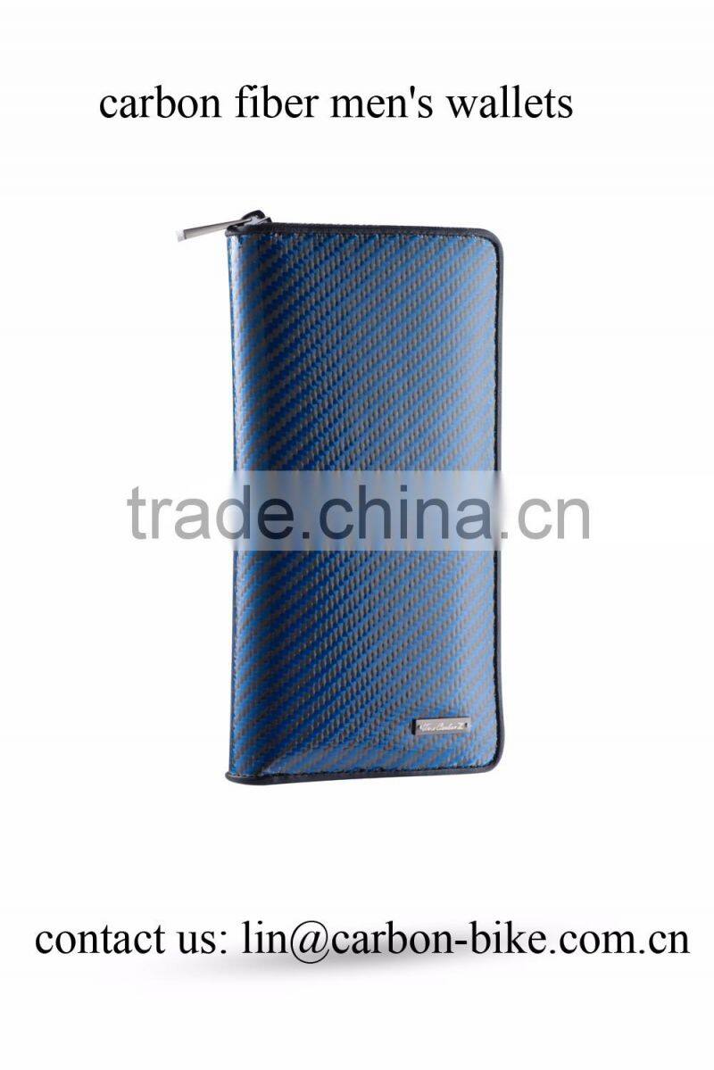 MeyerGlobal Hot sellng fashion carbon fiber products high capacity purse wallet direct factory MG-CH-009