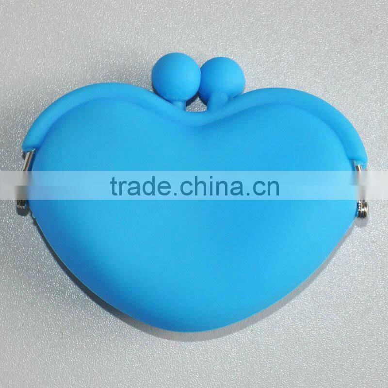 Heart Shaped Silicone Rubber Purse