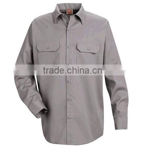 man fitted flame resistant work shirts