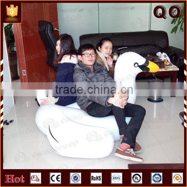 New White water Floating Inflatable Swan