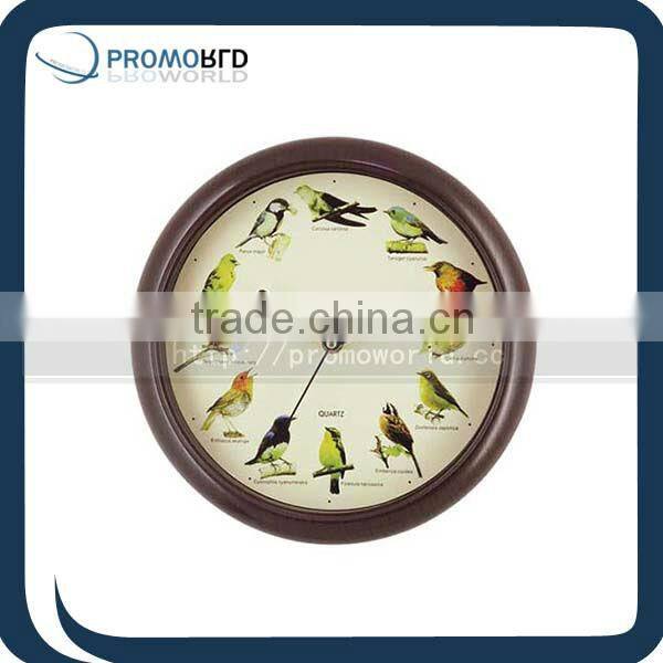 Natural Wood MDF Wall Clock