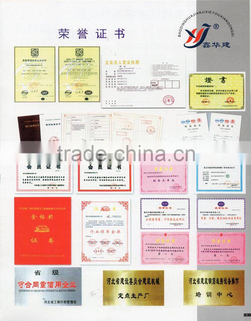 steel straight screw rebar coupler rebar sleeve rebar connector