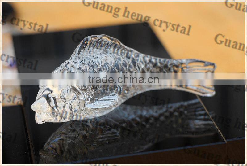 New product crystal fish decoration