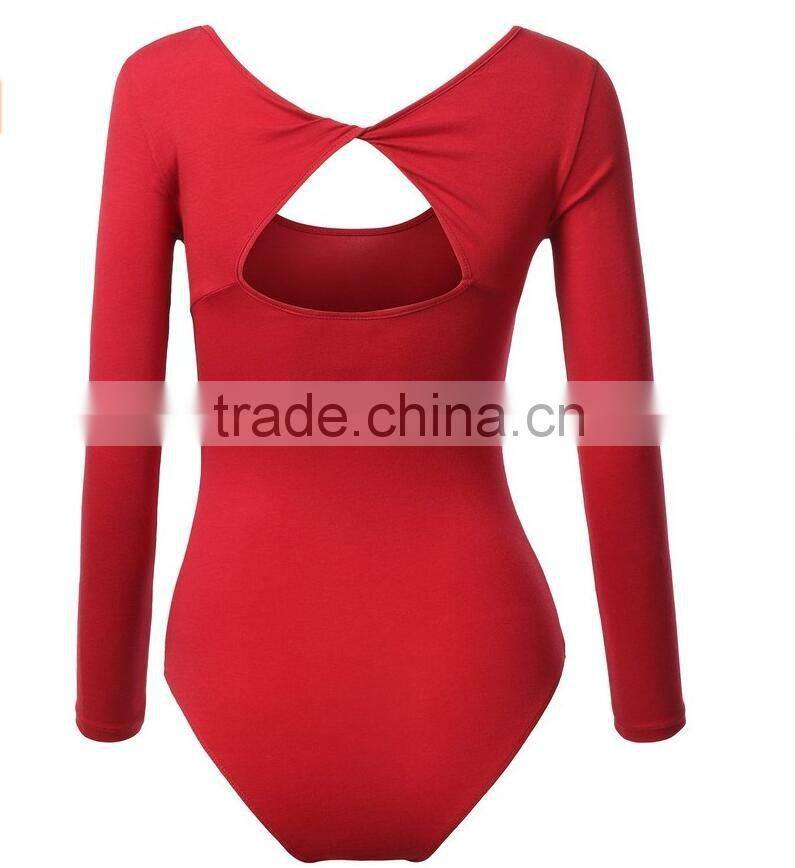 2016 News Sexy Women's Basic Solid Bodysuit