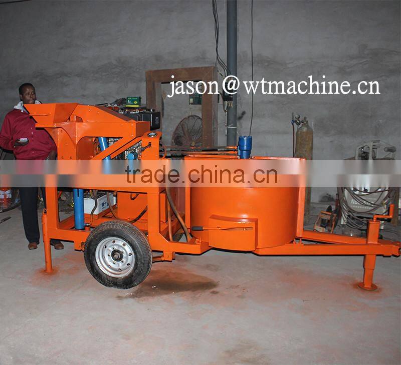 WT1-20M promotion price clay automatic block brick forming equipment