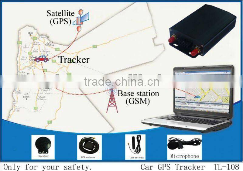 vehicle tracker wireless gps car tracker vehicle gps tracker with remotely stop the car