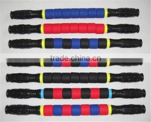 hot sale Simplicity Fastion Fitness-Mad Travel Muscle Roller nine-wheeled Massage Stick