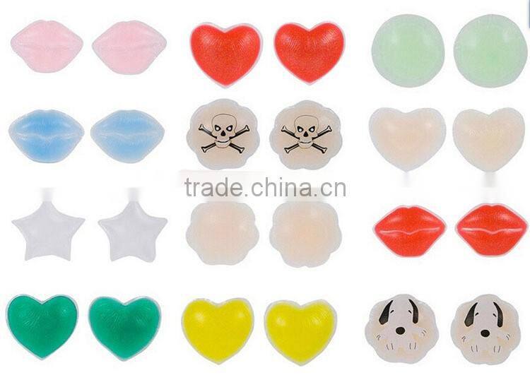 Nude Silicone Girls In Pasties Seamless Nipple Sticker Cover