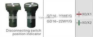 CNGAD Disconnecting switch position indicator lighting(pilot light ,signal lamp)(GD16-22WF/G;GD16-22WY/G)